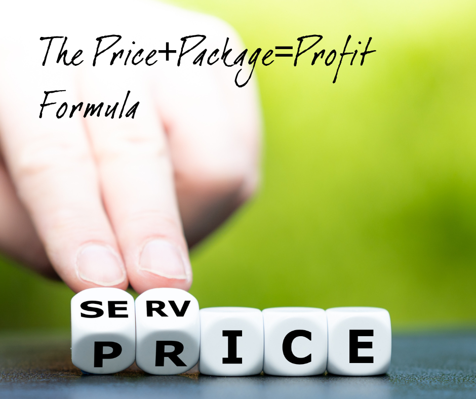 The+Price=Package Profit Formula The+Price=Package Profit Formula